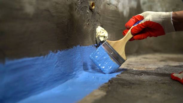 Commercial Emergency Waterproofing project at a Sharpsville, PA business property by SJ Waterproofing Pros